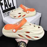 Men's Summer Outer Wear 2025 New Thick-Soled Non-Slip Wear-Resistant Breathable Outdoor Beach Two-Wear Slippers for Men
