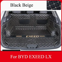 Custom Trunk Mat For Exeed LX ET-i PHEV 2023 2024 Chery Durable Cargo Liner Boot Carpets Accessories Interior Cover