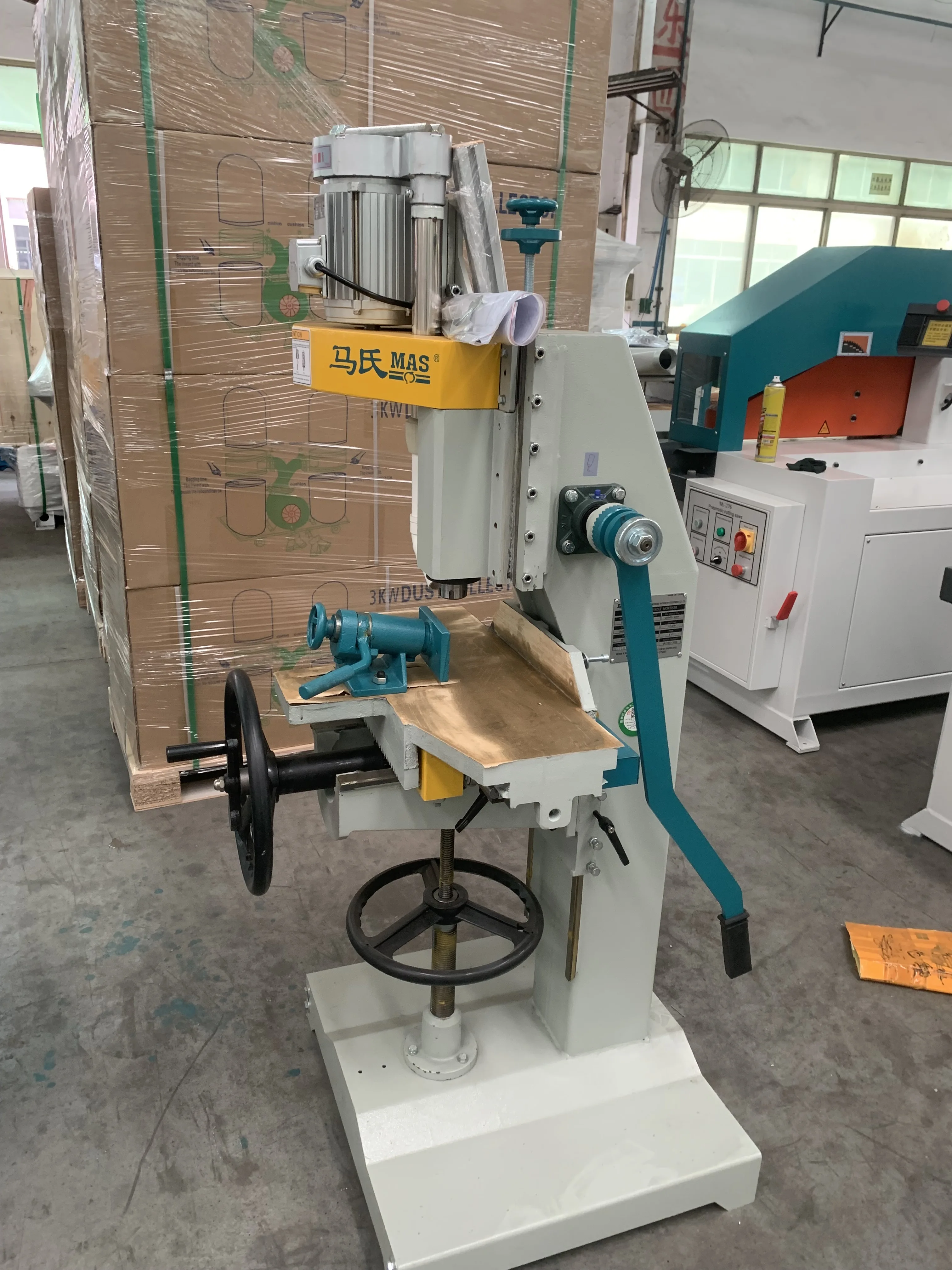 Mortiseur à broche verticale MS362, Machine à bois, chaîne à broche verticale