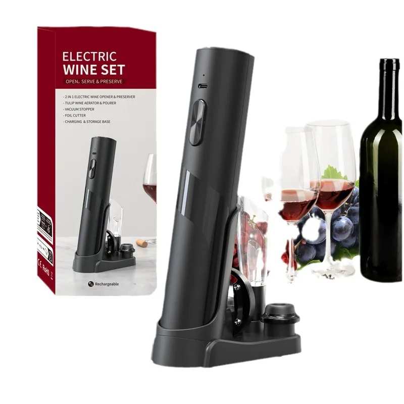 SGS-KB1-601901-SP-002 Dry Battery Bottle Opener Set Single Unit Easy to Open Bottles Quality Life Effortless No Wood Chips Does