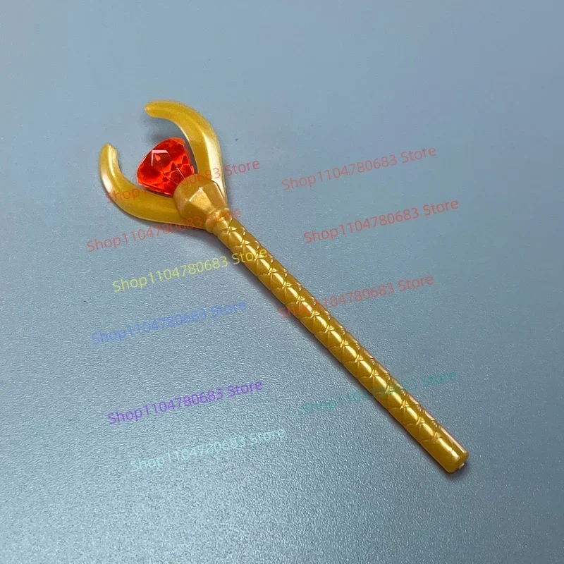 MOC 블록 액세서리 다이아몬드 셉터 미니 피규어 조립 모델 디스플레이 애니메이션 만화 장식용 장난감 선물 수집품