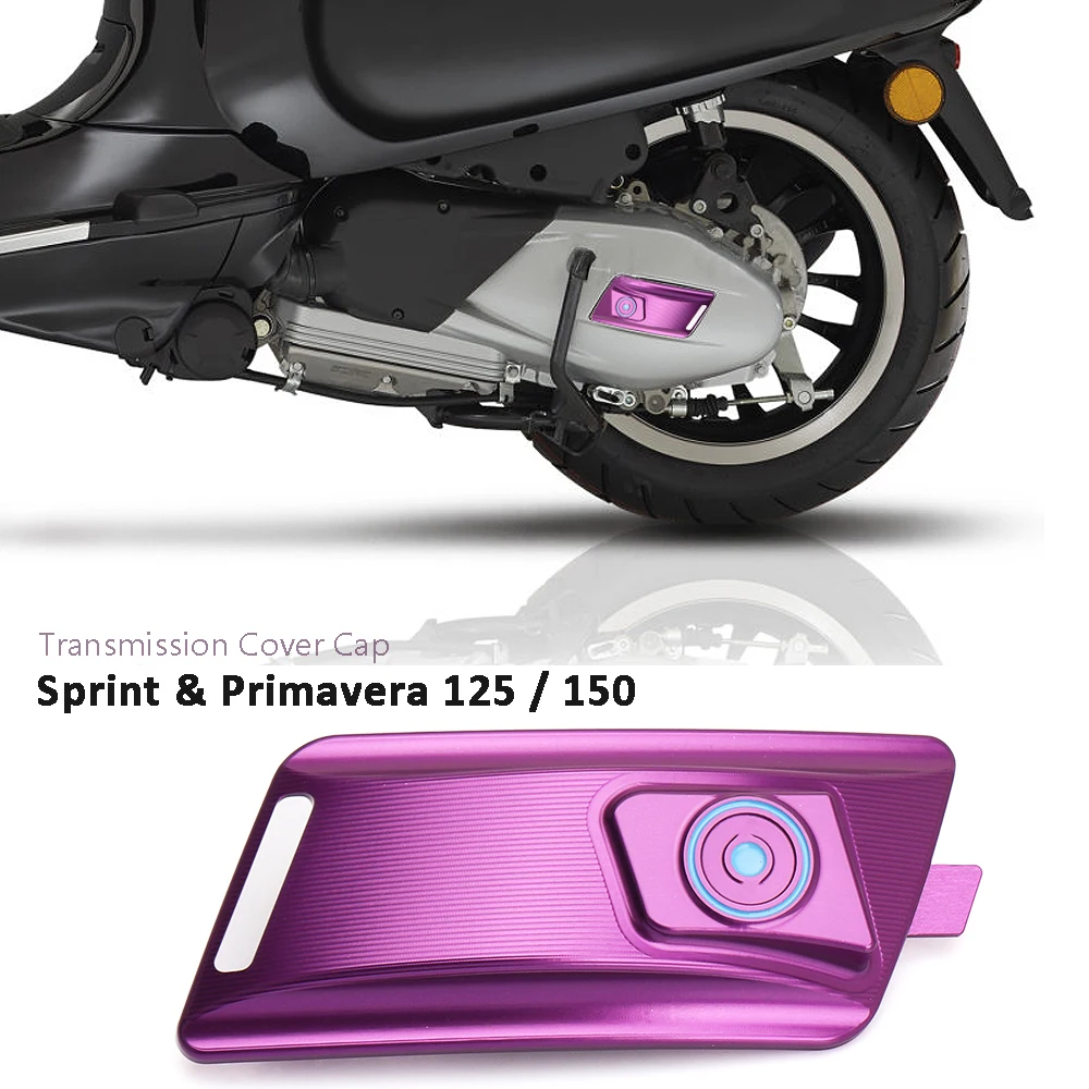 

Motorcycle Accessories Transmission Cover Drive Cover Protection Decoration For Vespa Sprint 125 150 Primavera 150 125