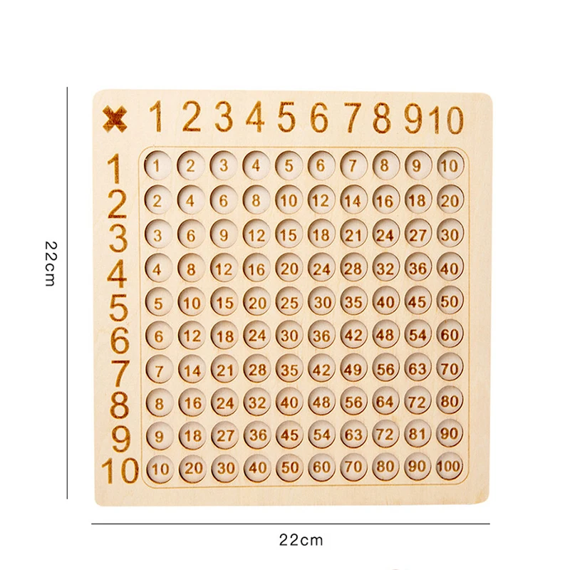 Montessori drewniane 99 mnożenie zabawki matematyczne gra planszowa arytmetyka pomoce nauczycielskie dla dzieci wczesna edukacja Puzzle prezenty dla dzieci