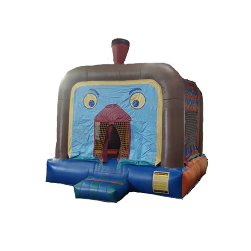 Inflatable Train Trampoline Bounce House