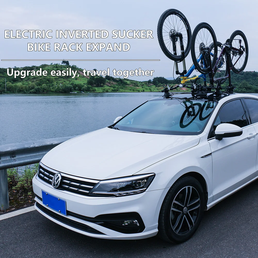 Fovno Electric Inverted Roof Rack Electric Inverted Roof Rack Extended Use For Road Bike MTB Bike