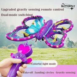 Butterfly V40 - RC Airplane for Kids Fighter Glider Foam Drone Toy Airplane Model Airplane FOR GIRL