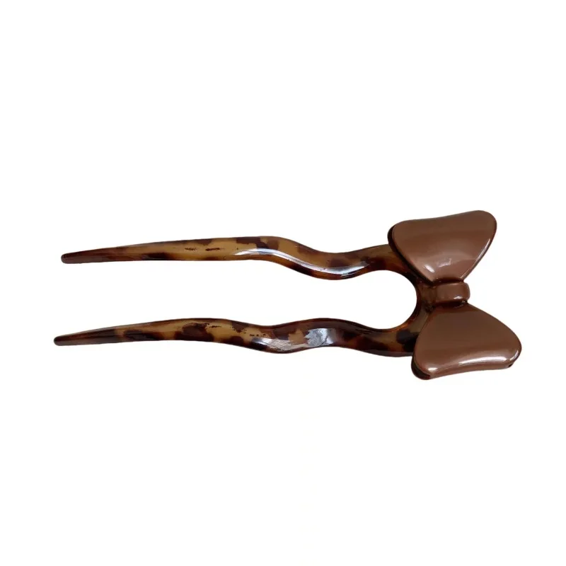 دبوس شعر على شكل حرف U للسيدات مع دبوس شعر وإكسسوارات شعر برأس كروي