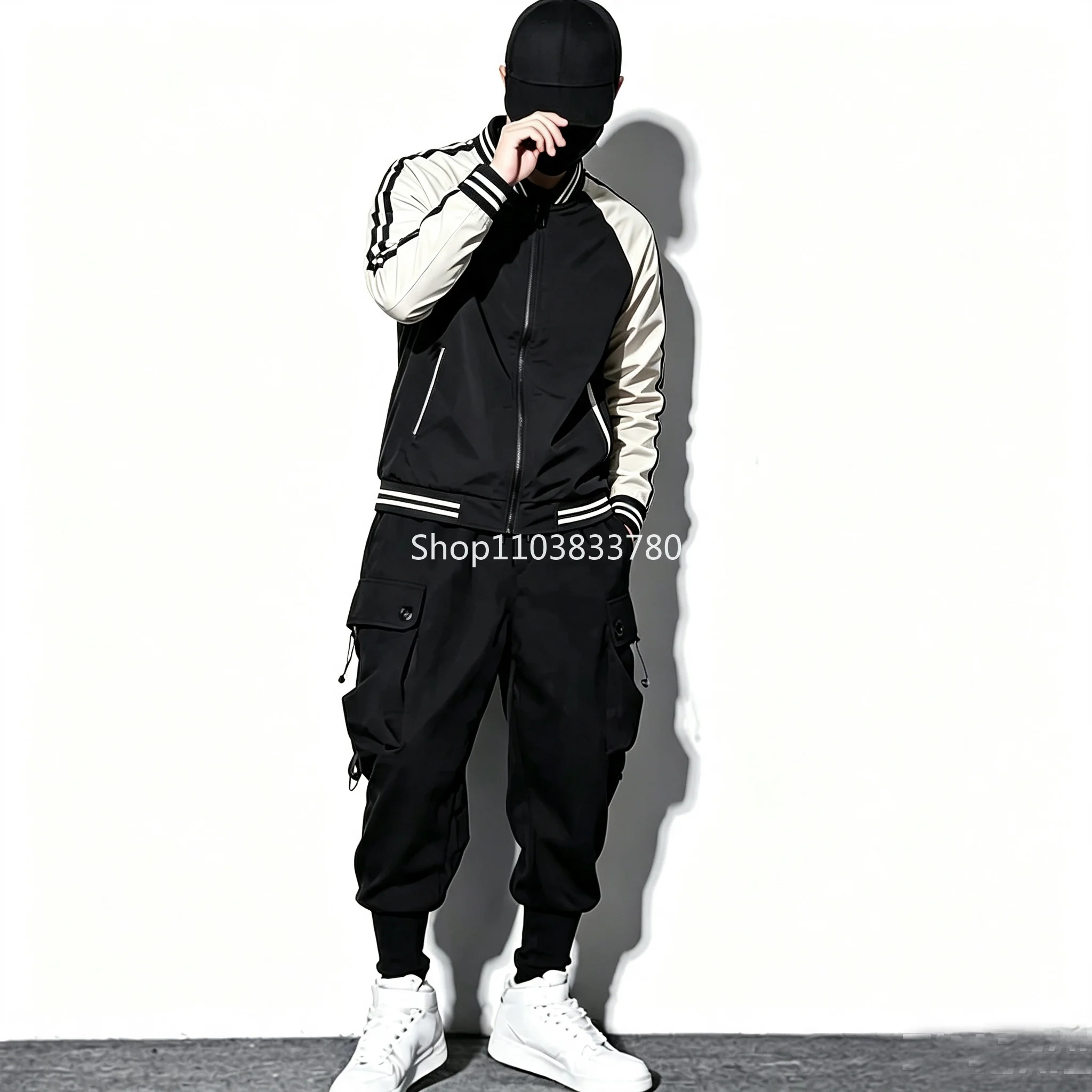 Outdoor Sports Outfit - Conjuntos de Chaquetas y Pantalones Deportivos