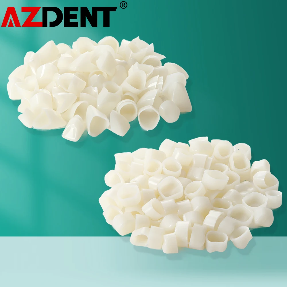 

50Pcs/Bag Dental Temporary Crown Material Resin Teeth for Anterior & Molar Teeth Protecting Dentistry Tools Oral Care Whitening