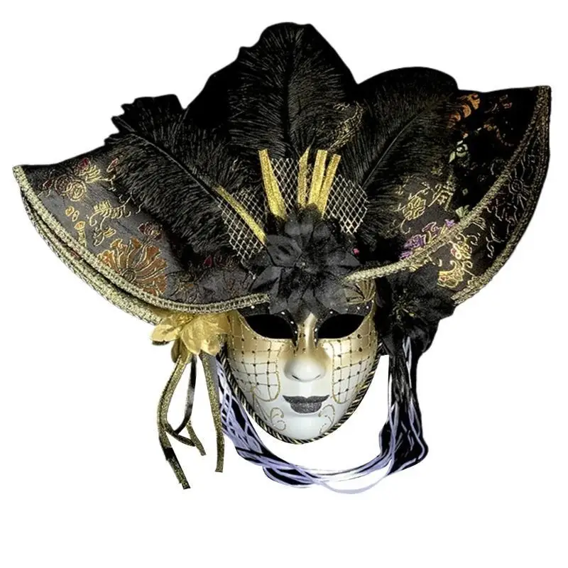 여성용 R1WE 가장 무도회 마스크 할로윈 마스크, 할로윈 코스프레 아이 마스크 가장 무도회 풀 페이스 마스크 Accsessory