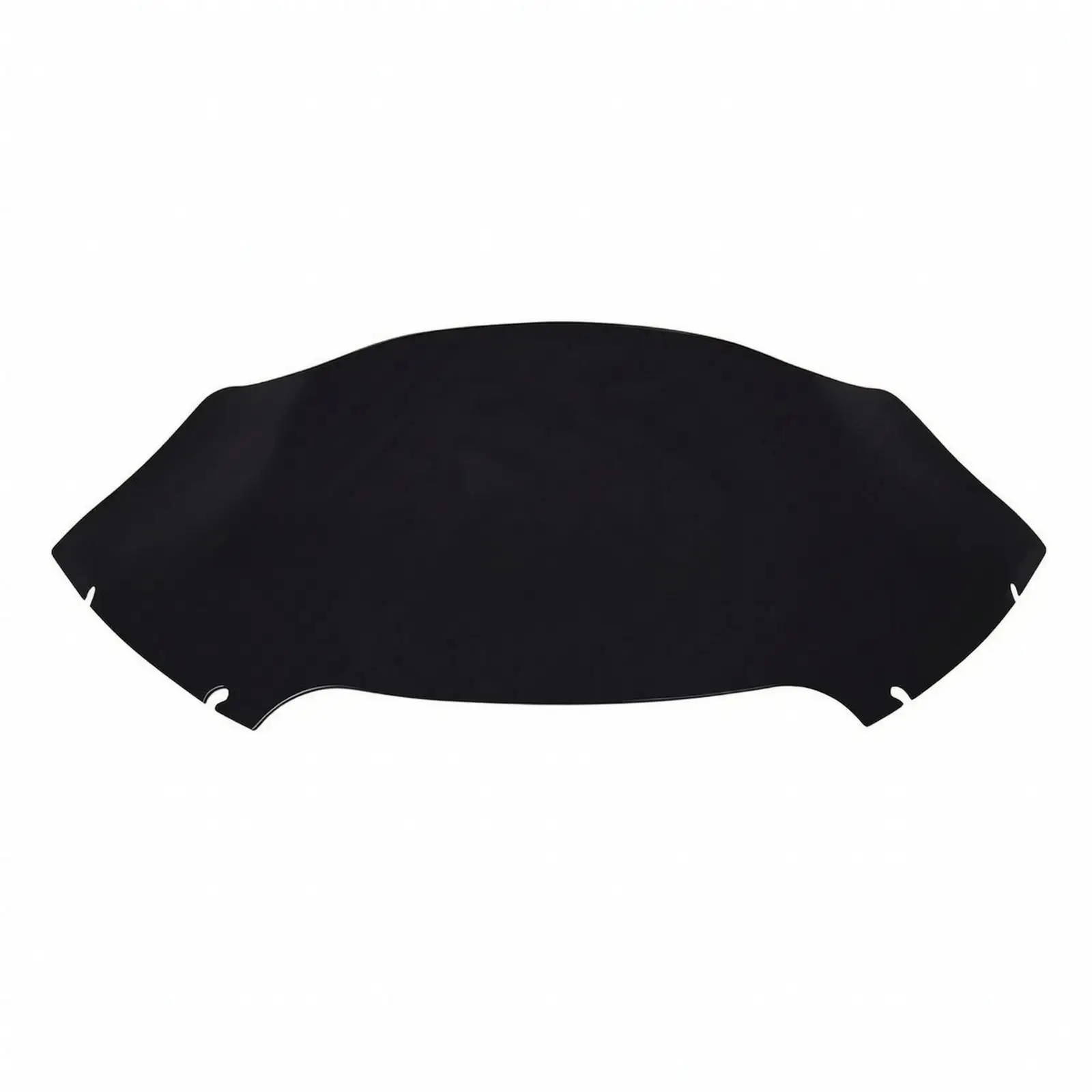 Curved Plastic Motorcycle Windshield Windscreen Wind Deflector for 2015-2023 Compatible Bikes Factory Mounting Points Design