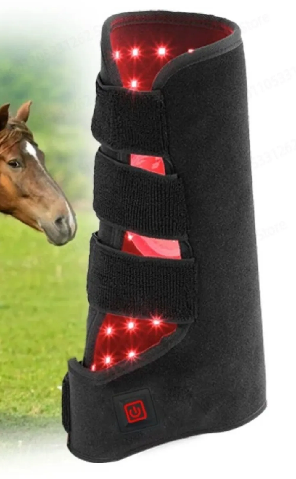 Red Light Therapy Wrap for Horse Knee Joint Pain Relief Far Infrared Heat
