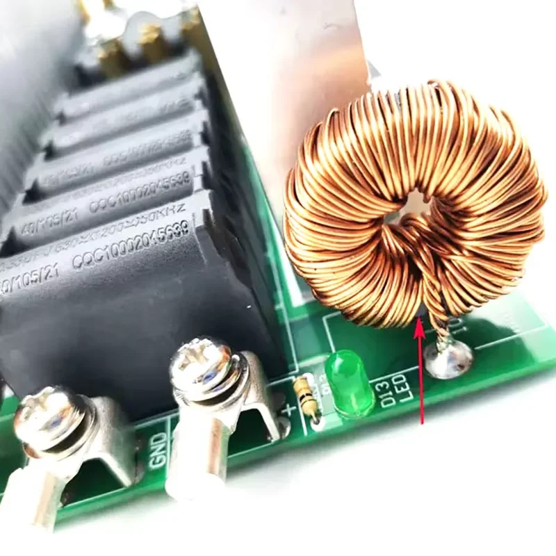테이프리스 고주파 유도 가열 기계, 담금질 모듈, DIY 키트, 6 튜브 ZVS 3000W 50A