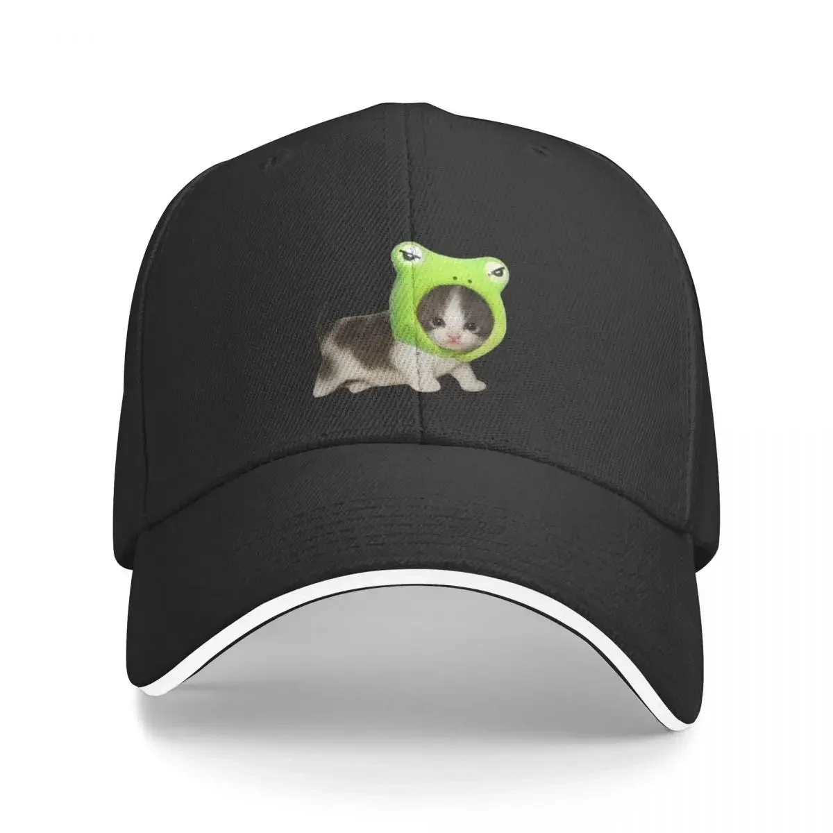 gato-com-chapeu-froggie-bone-de-beisebol-anime-bones-de-sol-da-moda-para-homens-e-mulheres