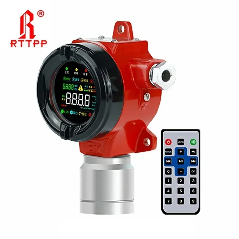 Ethyne C2H2 Fixed Gas Sensor Industrial Gas Detector C2H2 Sensor Acetylene Leak Alarm