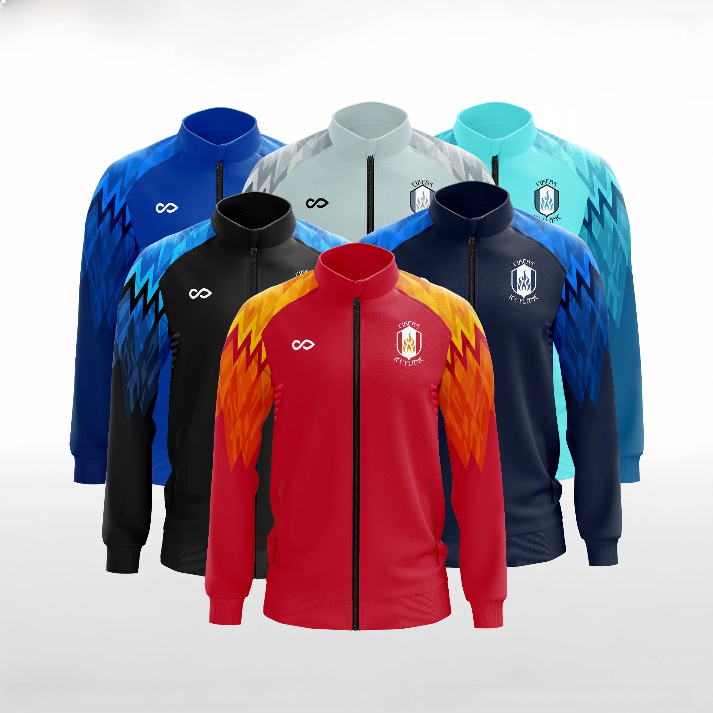 veste-de-sport-a-manches-longues-ice-flame-pour-adolescents-et-adultes-vetements-d'entrainement-cikers-de-troisieme-generation-en-fibre-de-polyester