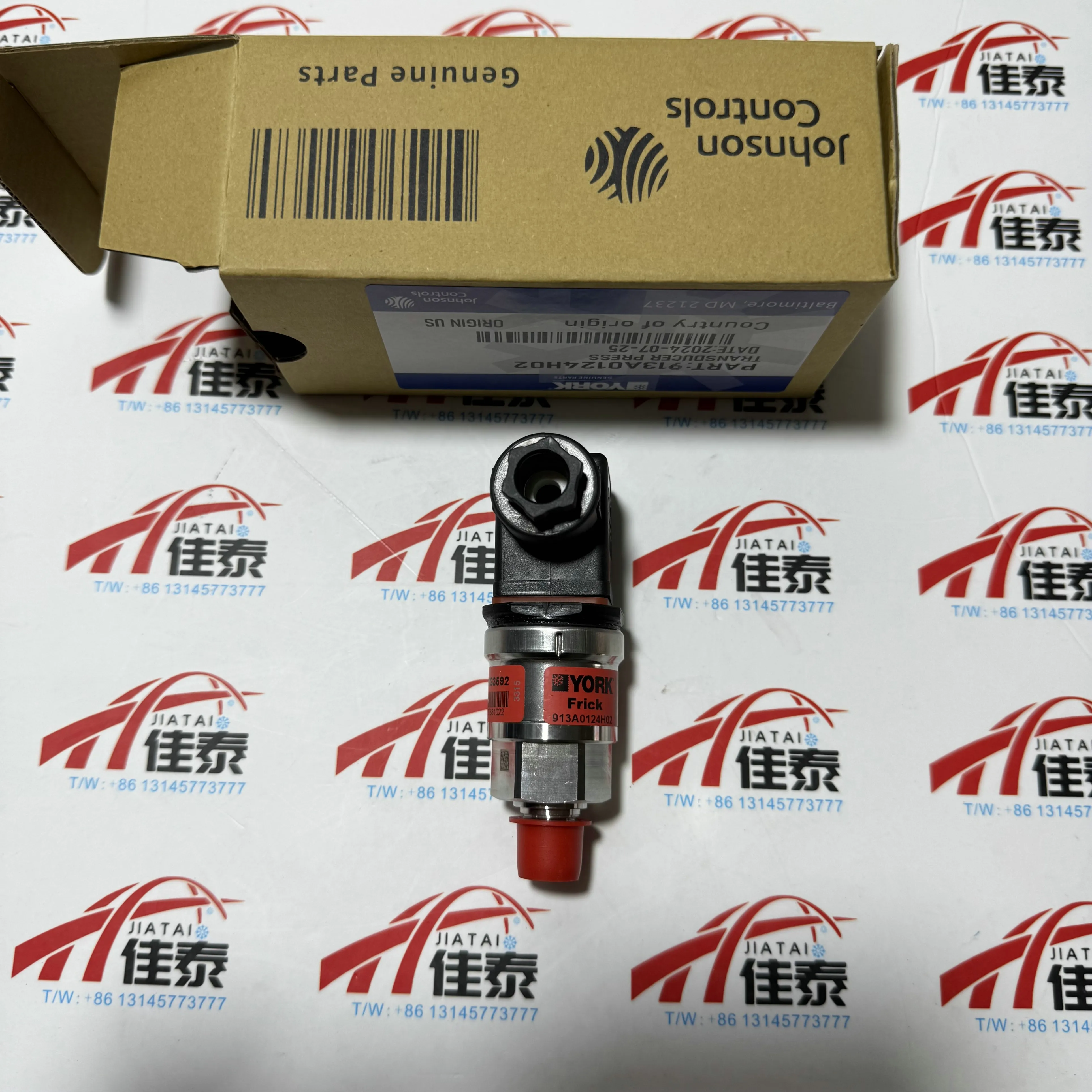 Air Conditioner Pressure Transducer 913A0124H02 for HVAC R134A R410A Refrigeration System Repair Part