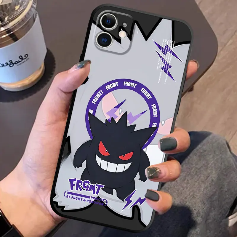 P-Pokemon G-Gengar Case for Samsung Galaxy S8 Plus Note 10 Plus S10 Note 9 8 S9 Note 20 Ultra S9 Shockproof TPU Soft Cover