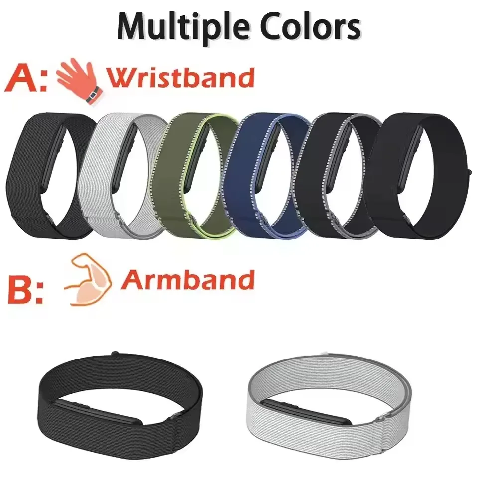 Nylon Loop Strap For Garmin CIRQA Smart Band Adjustable Lightweight Sports Wristband Fitness Replacement Accessories