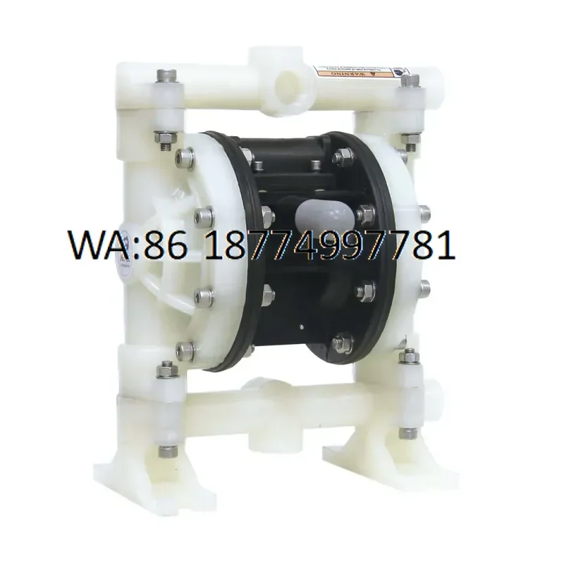 custom Chemical Resistance 1/2 Inch Chlorine Liquid Transfer Air Operated Diaphragm Pump