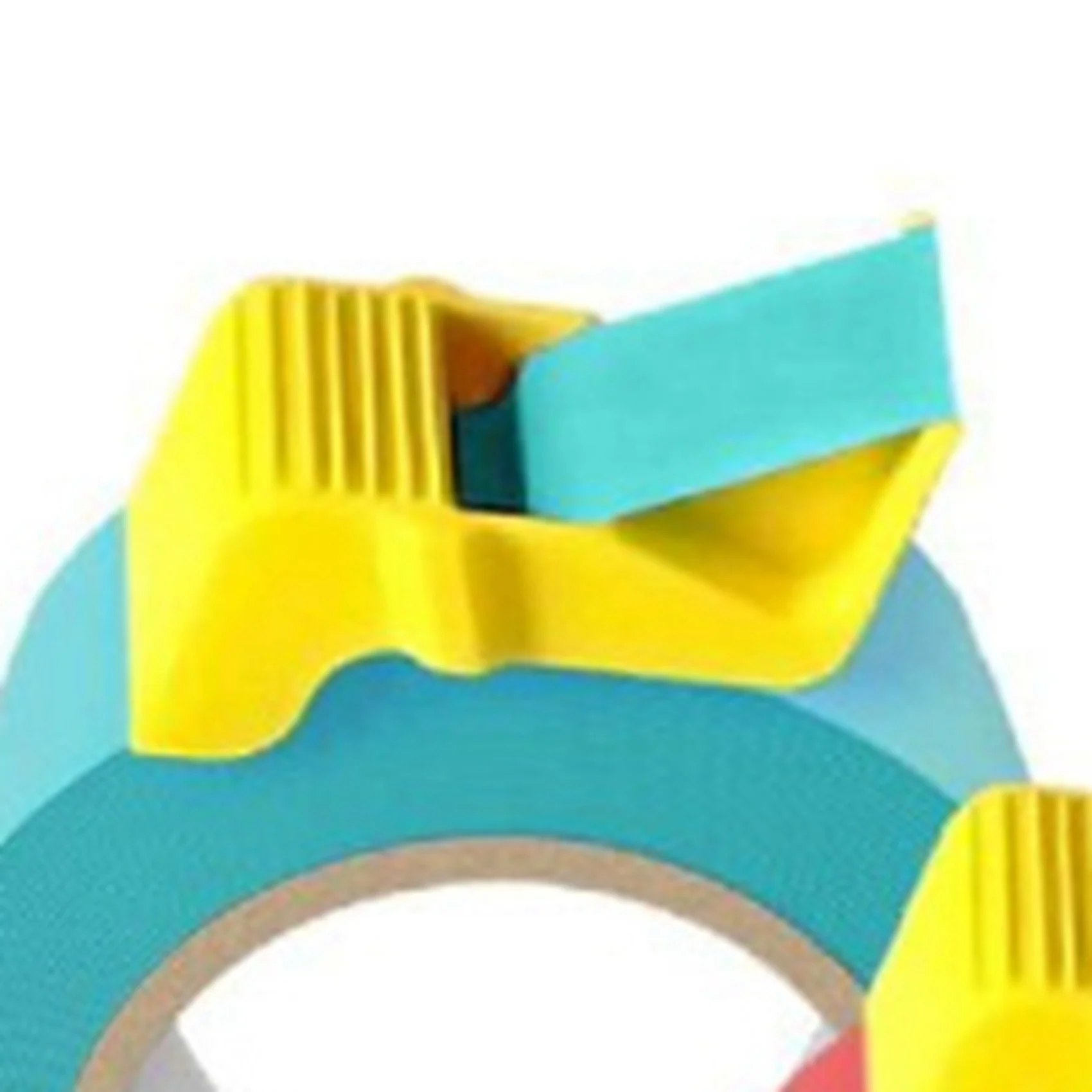 A84X-Tape Cap Compact Tape Dispenser,6Pack For 1Inch, 1-1/2Inch And 2Inch Masking And Painter's Tape,DIY Painting Accessories