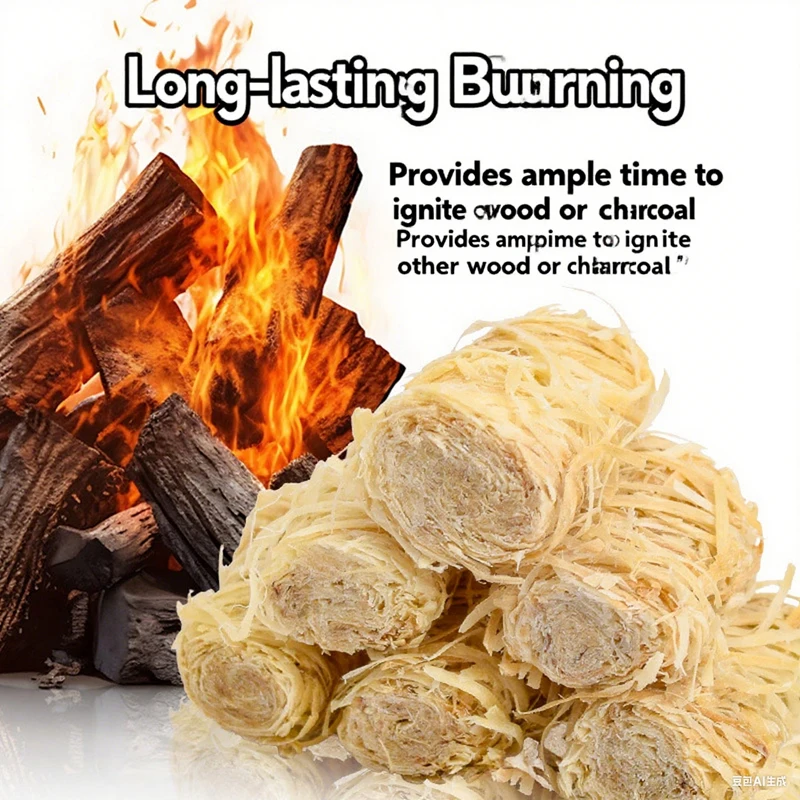 10/20 piezas, todos los iniciadores de fuego naturales: parrilla de carbón para barbacoa interior y exterior, hoguera, estufa de pellets, leña - Regalos para barbacoa para hombres.