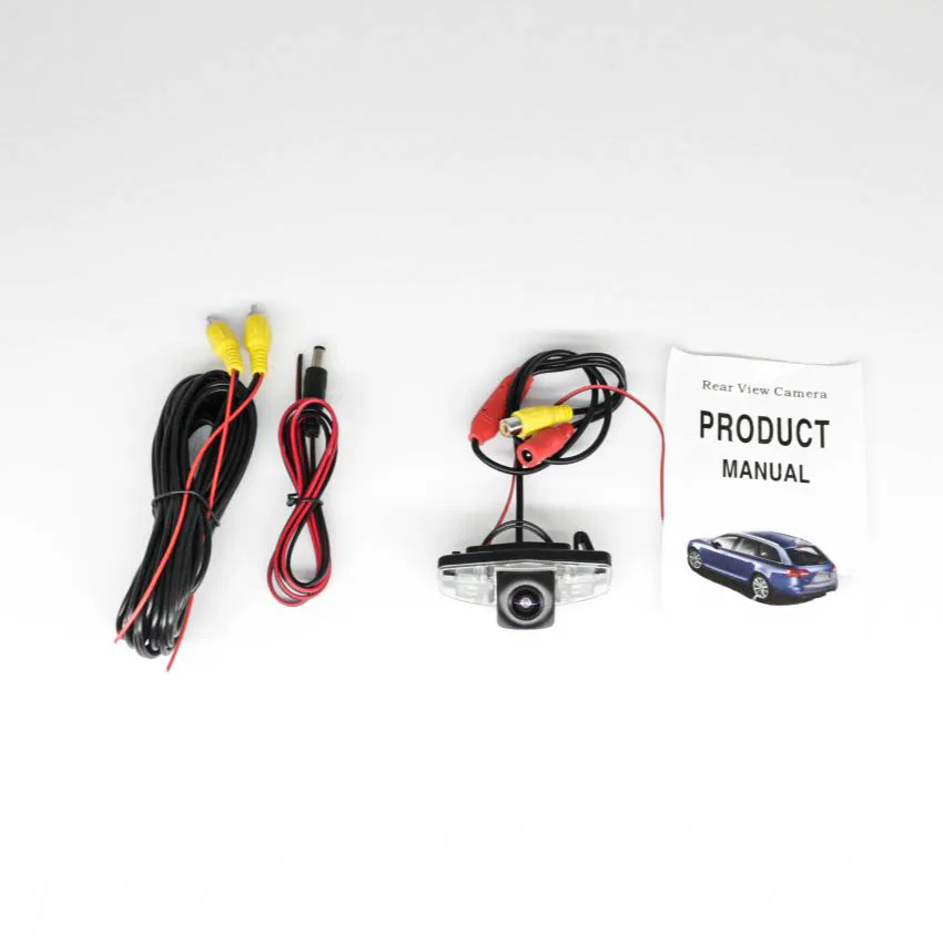 HD جودة عالية RCA 1280*1080 عين السمكة كاميرا الرؤية الخلفية لهوندا CRV 2007 2008 2009 2010 سيارة عكس وقوف السيارات الملحقات #3