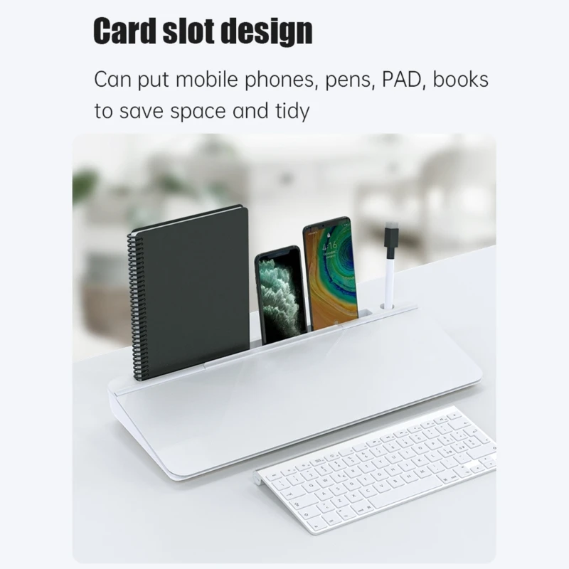 Desktop Whiteboard Note Board Deskboard Wrist Rest Phone Notebook Stand Acrylic Dropship