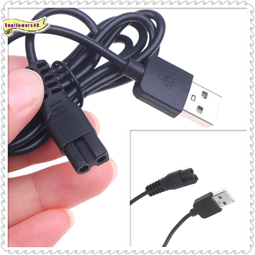 For ES928 ES968 969 900 958 Hair Trimmer Part Innovative And Practical Electric Pet Shaver USB Charger Cable Power Cord