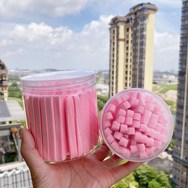 48 Stuks Gecomprimeerde Gezichtsreinigingsspons 4 Kleur Ronde Wassen Gezicht Sponzen Voor Vrouwen Comprimeren Exfoliërende Verwijdering Spons