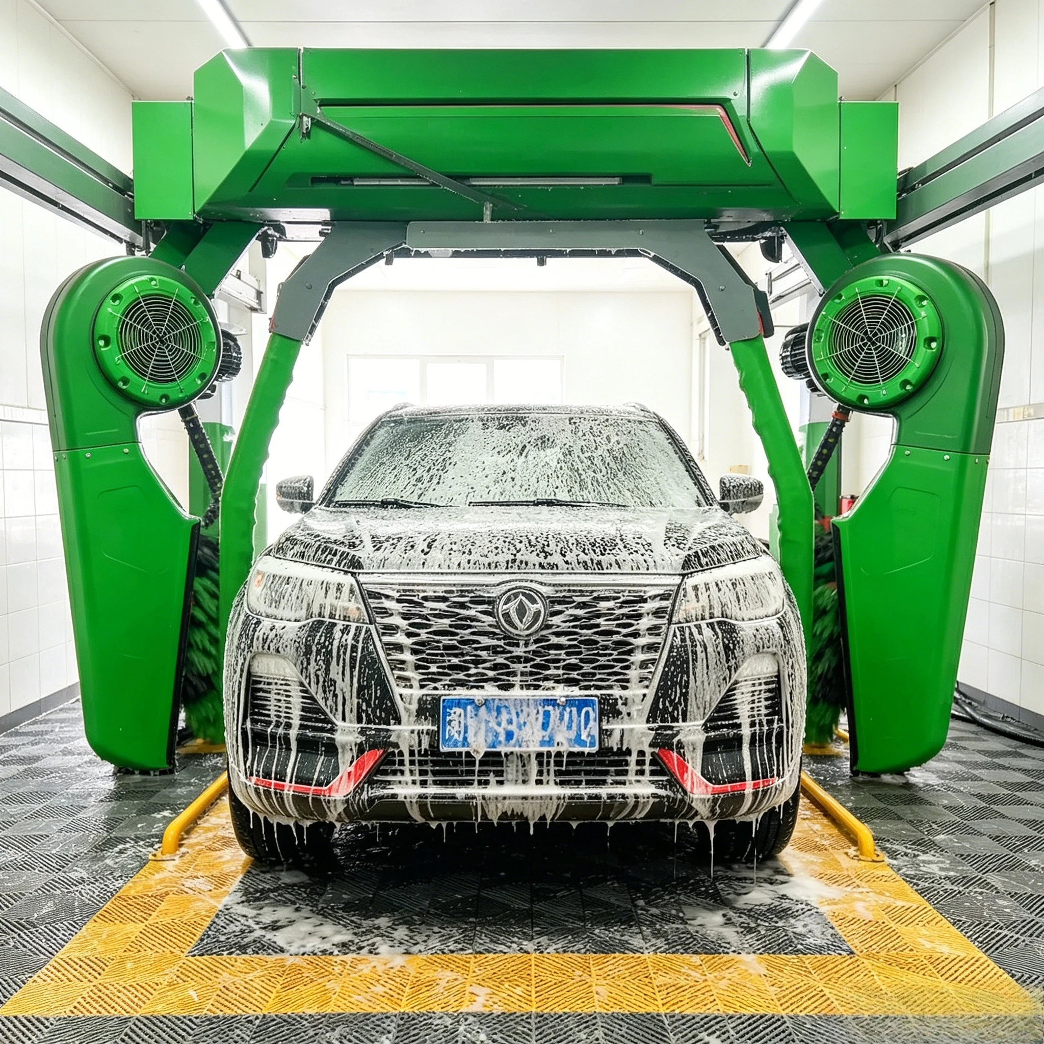 Touchless Car Wash Machine Automatic Drive Through Car Wash System High Pressure for Gas Station Commercial Use Customized