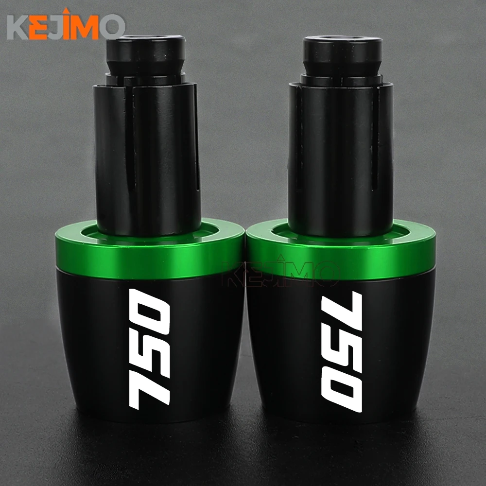 

z750 2024 2023 Handle Motorcycle 7/8”22mm Hand Grips Handlebar Handles Grip End Plug Cap FOR KAWASAKI Z750 Z 750 L/R/S 2007-2022