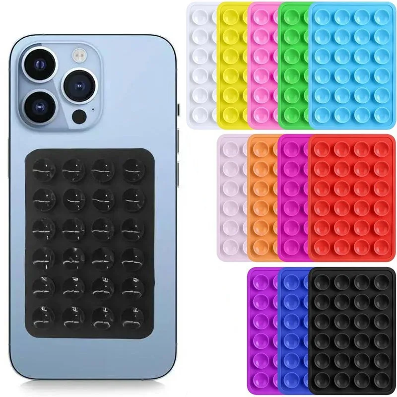 

Односторонняя силиконовая присоска, чехол для мобильного телефона, подставка, задняя наклейка, громкая связь, селфи, видео для iPhone, Samsung, Xiaomi, Huawei