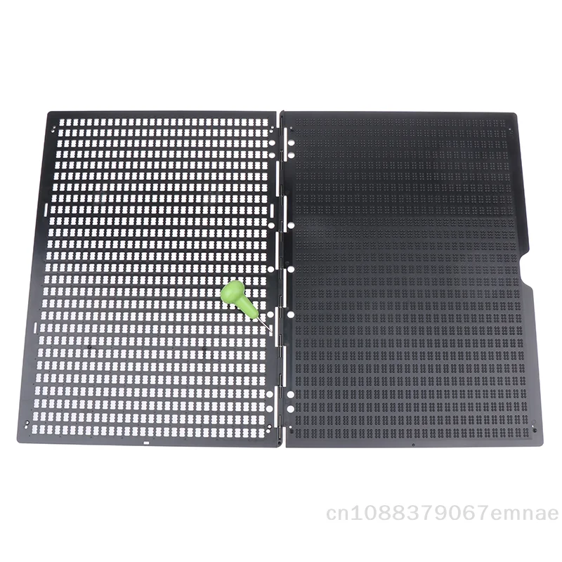 【xxx】27 Lines 30 Cells Braille Writing Slate With 1 Stylus , Write Board For Blind People (Full Page) Braille Board[ZYS]