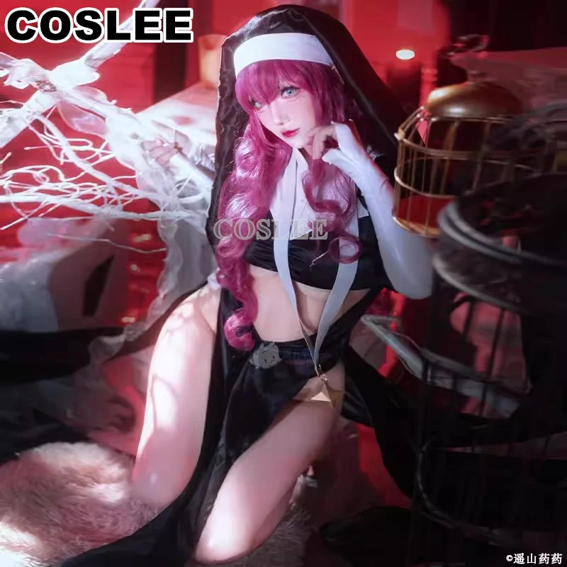 COSLEE-Nun Shisuta Giganto Cosplay Costume, Amine I Admire Magical Girls, Gushing Over Magical Girls, Gigant Party Outfit, Adjust