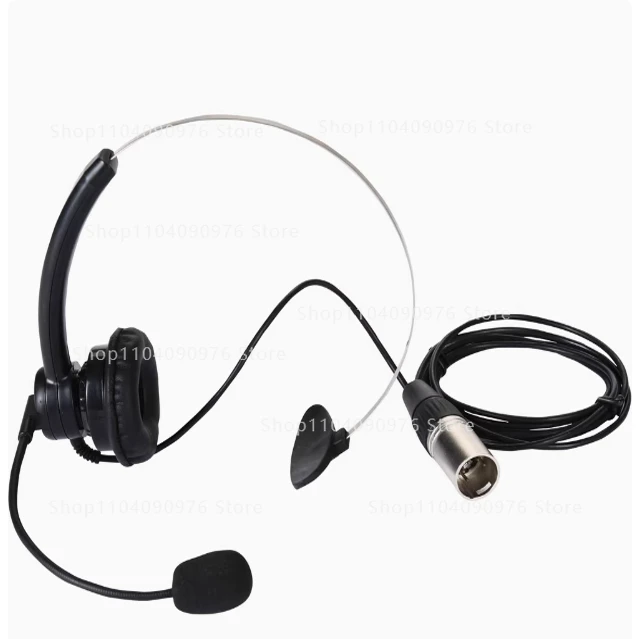 

NE-11 Lightweight Single-Ear Headset, Electret Microphone