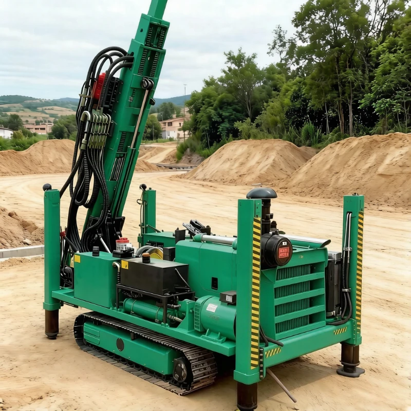 Hot Selling Crawler Fully Hydraulic Core Drilling Rig Vertical Shaft Core Exploration Drilling Rig Factory Price