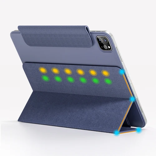 Imagen 2 del producto Funda inteligente para iPad Pro 11 2024, funda para tableta para iPad Pro 13 M4 12,9 2022, Clip magnético de 6. a generación para Air 13 11 M3 Air 7