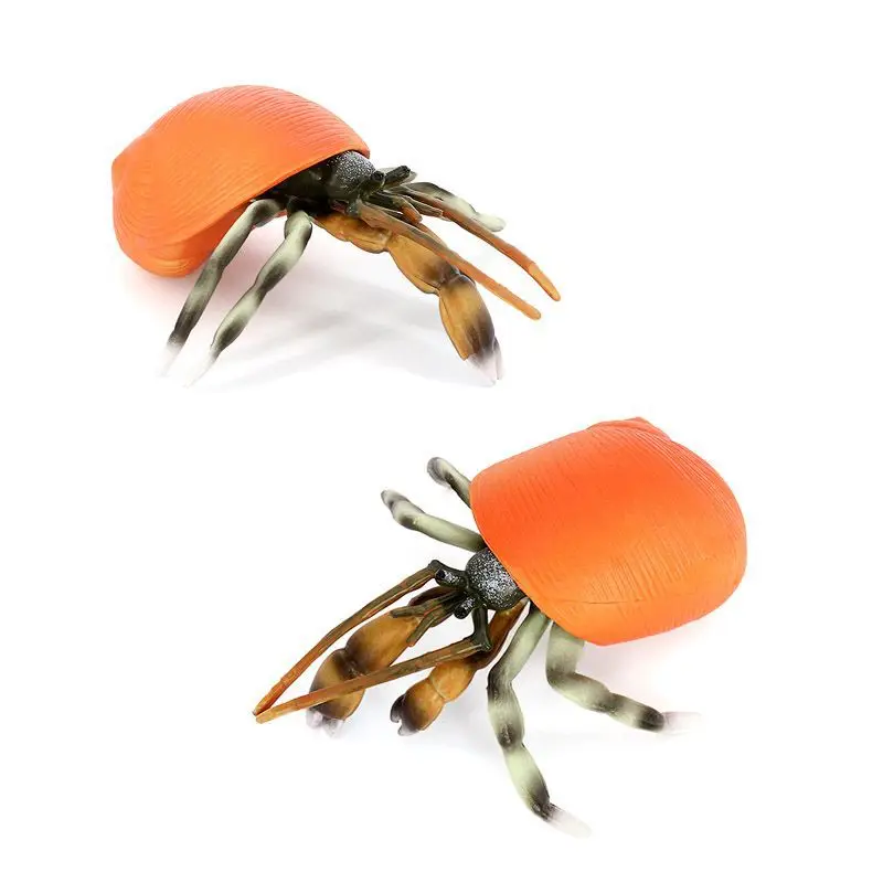 Simulation Of Marine Solid Animal Creatures Hermit Crab Hermit Shrimp Plastic Children's Toys Early Education Model Ornaments