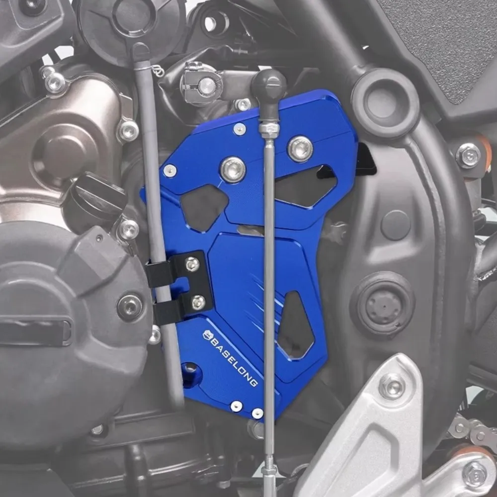 Motorcycle Front Sprocket Cover Case Saver Protector Chain Guard For Yamaha Tenere 700 XTZ700 Rally Edition World Raid 2019-2024