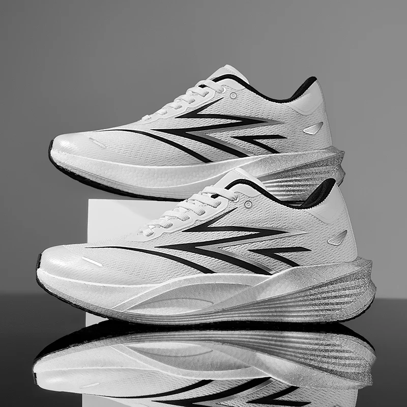 

Мужские модные четырехсезонные уличные повседневные дышащие кроссовки, легкие кроссовки на мягкой подошве, студенческая гоночная спортивная обувь