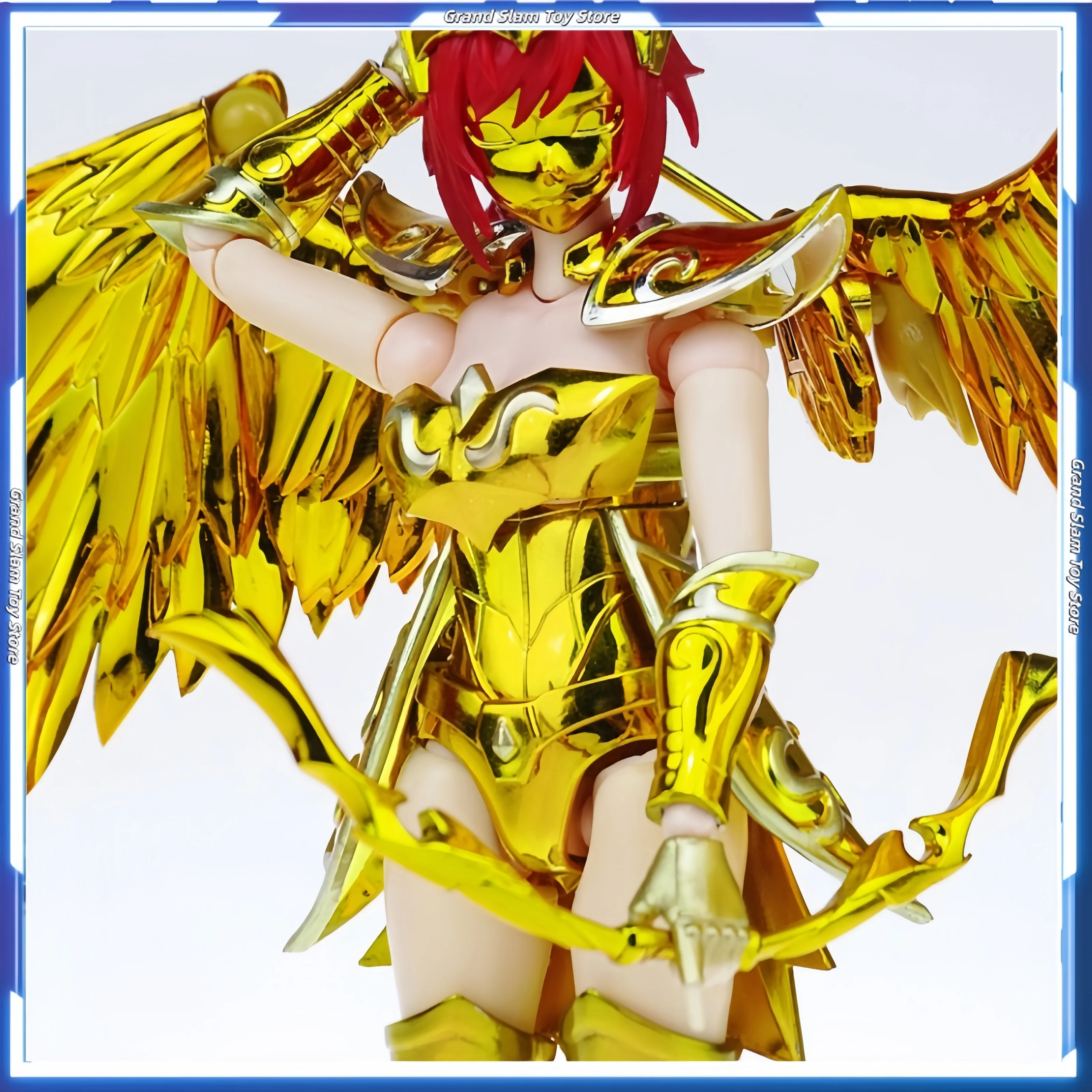 

In Stock Great Toys/Gt Saint Seiya Myth Cloth Ex Sagittarius Yvette Holy Contract Female Zodiac Knights Of Action Figure Model