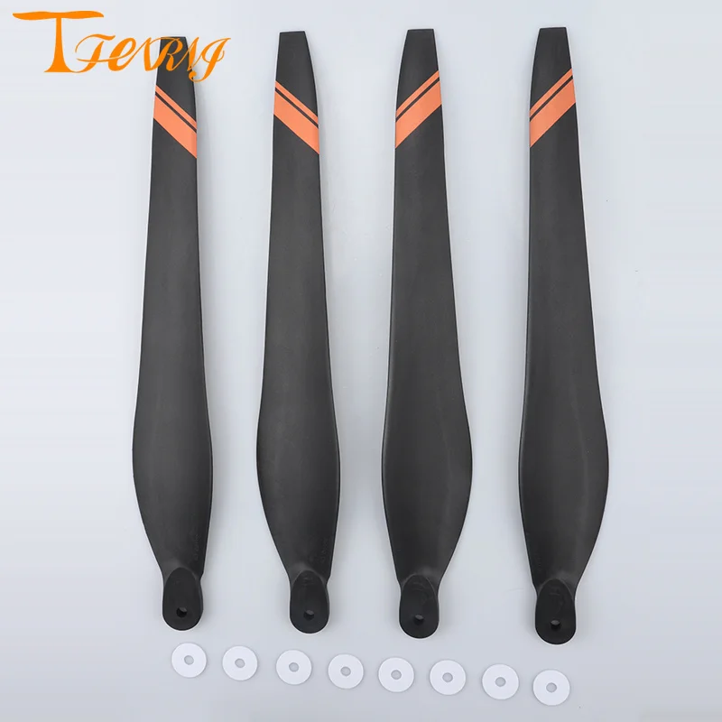 Copy 36190 Carbon Fiber Plastic Mix Drone Propellers For Hobbwing X9/X9 Plus/X9 MAX Power System Agras Drone Accessories Parts