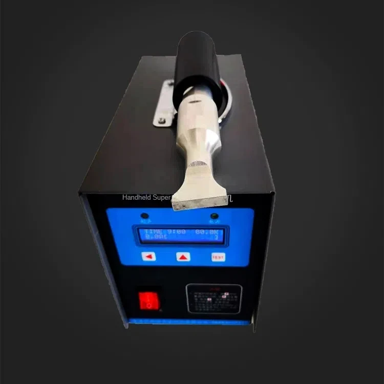 

KXH-2806 High Quality Portable Plastic Spot Welder Fabric Welding Machine 220V 600W 28KHz 0-15mm Handheld Ultrasonic Spot