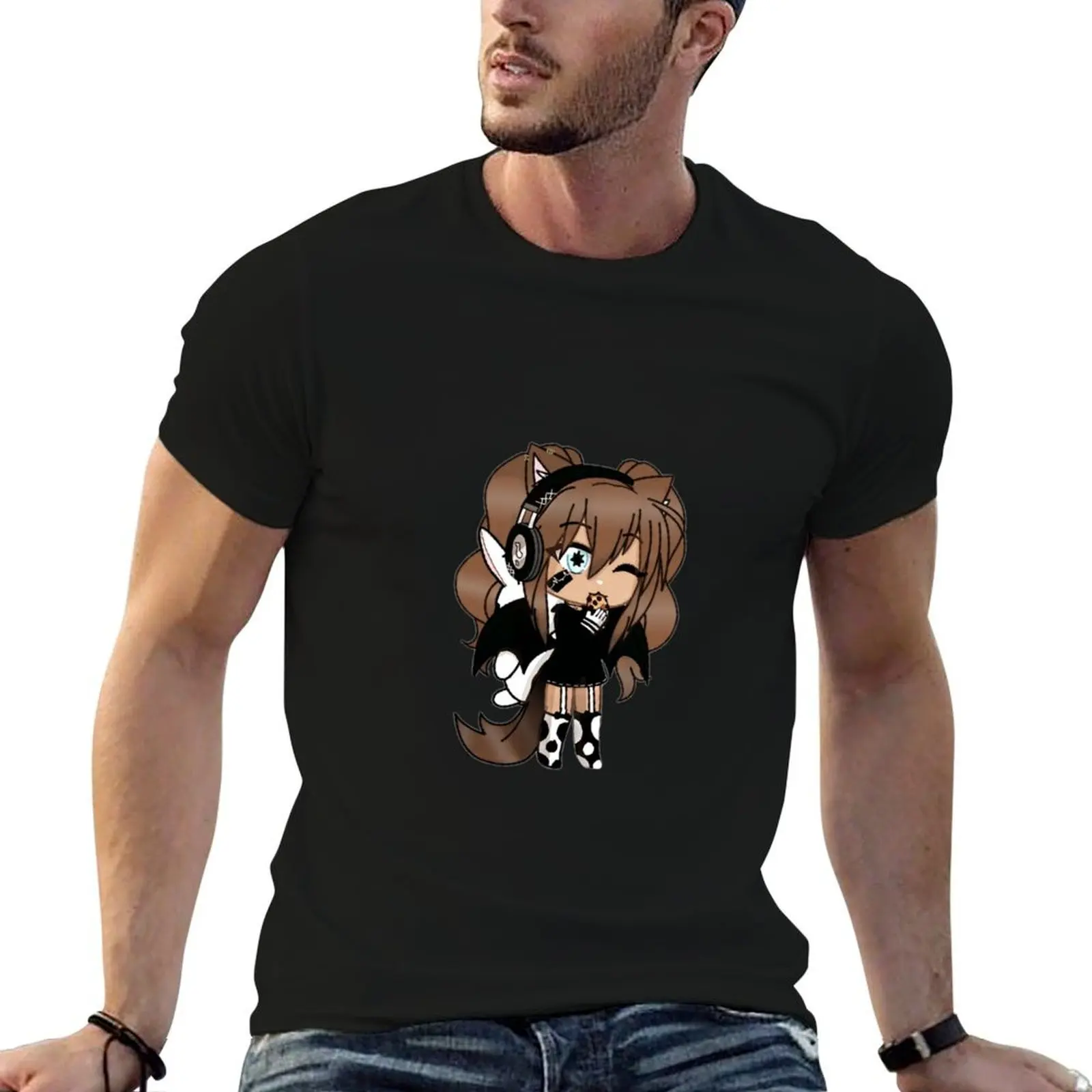 

Gacha Life - Cute Gacha Girl - T-Shirt man t shirts cotton t shirts for man graphic tees T-Shirt