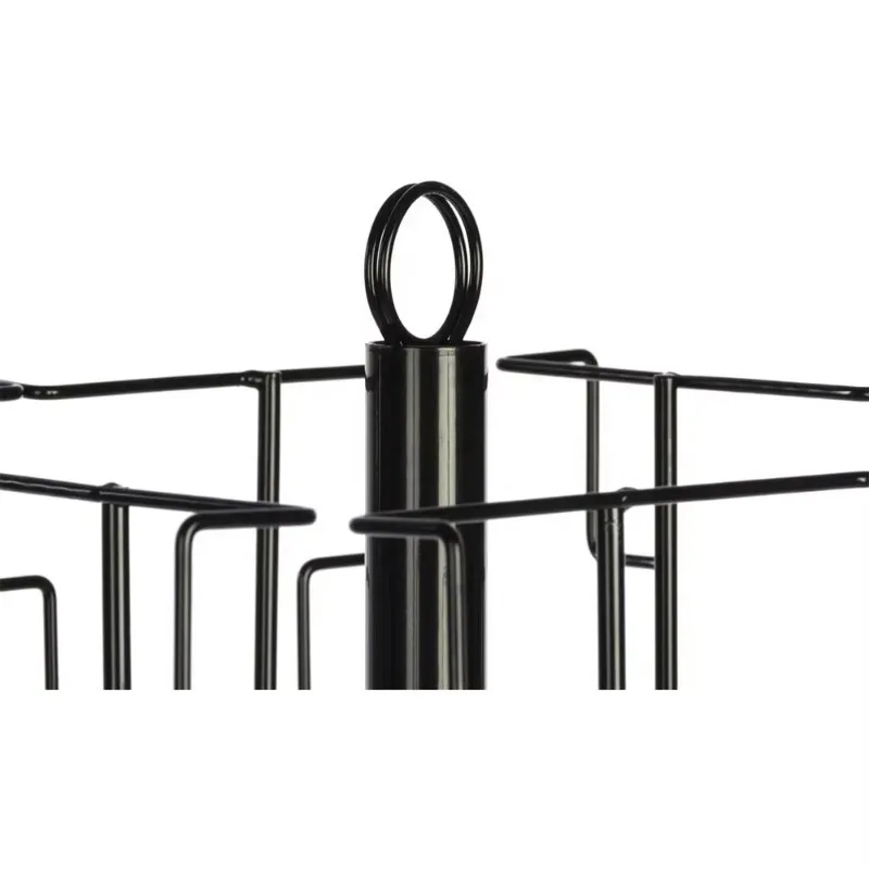 Rotating Floor Metal Pocket Post, Stand Rack, Cartão, Display CD, Calendário, Revista