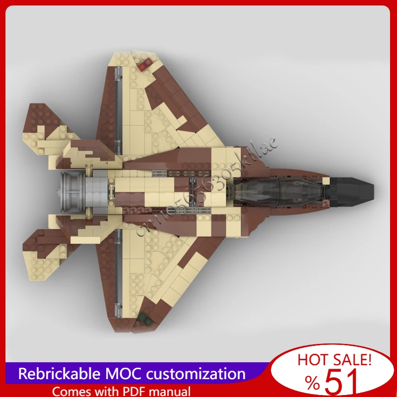 

Новый 644 шт. MOC камуфляжная модель реактивного истребителя, модульные строительные блоки, технологическая сборка для детей, игрушка, подарок на фестиваль-сюрприз