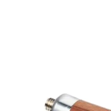 Portafilter Handle with For M10 Mounting Thread and Wooden Grip for Precise Handling and Consistent Extraction