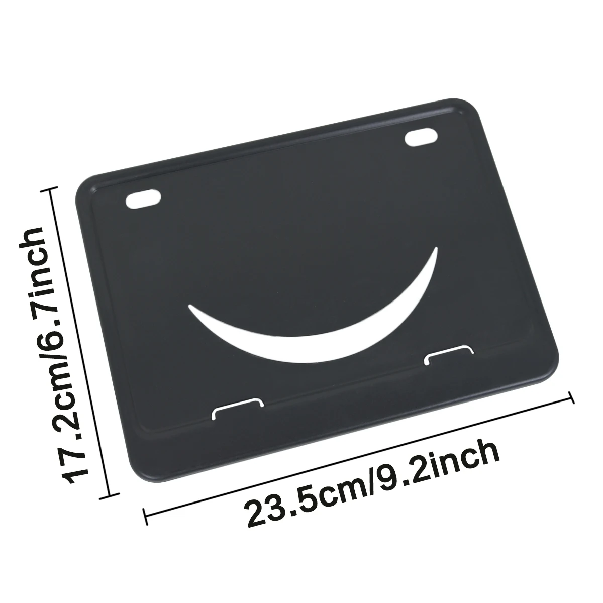Best-selling American Gauge motorcycle license plate frame can print color and logo license plate frame motorcycle license plate
