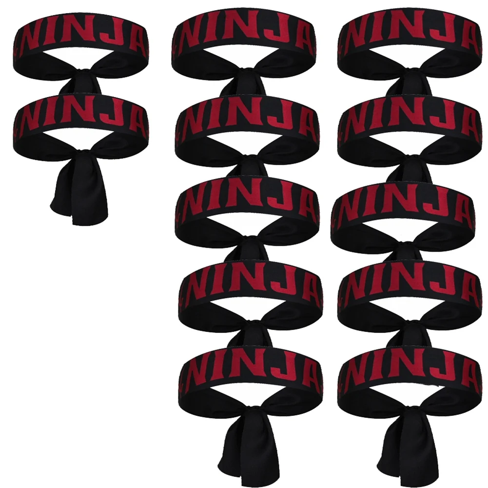 Black Karate Birthday Party Decorations Student Kids Karate Warrior Headband